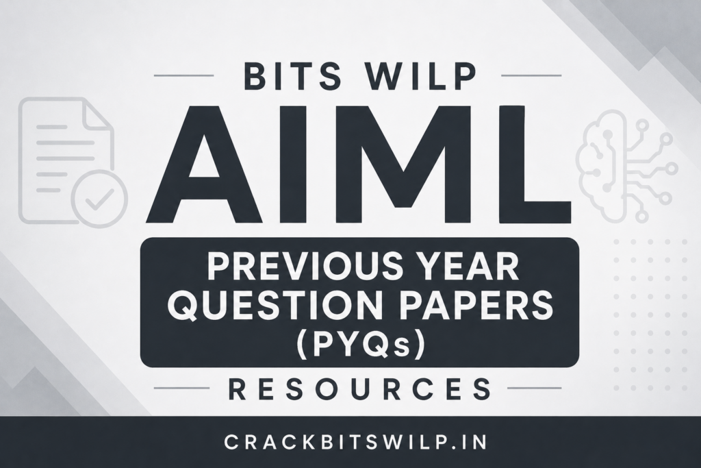 bits-wilp-aiml-pyqs-allsemesters
